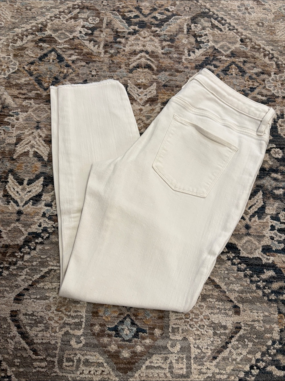 Universal Thread Ivory High-Rise Skinny Jeans